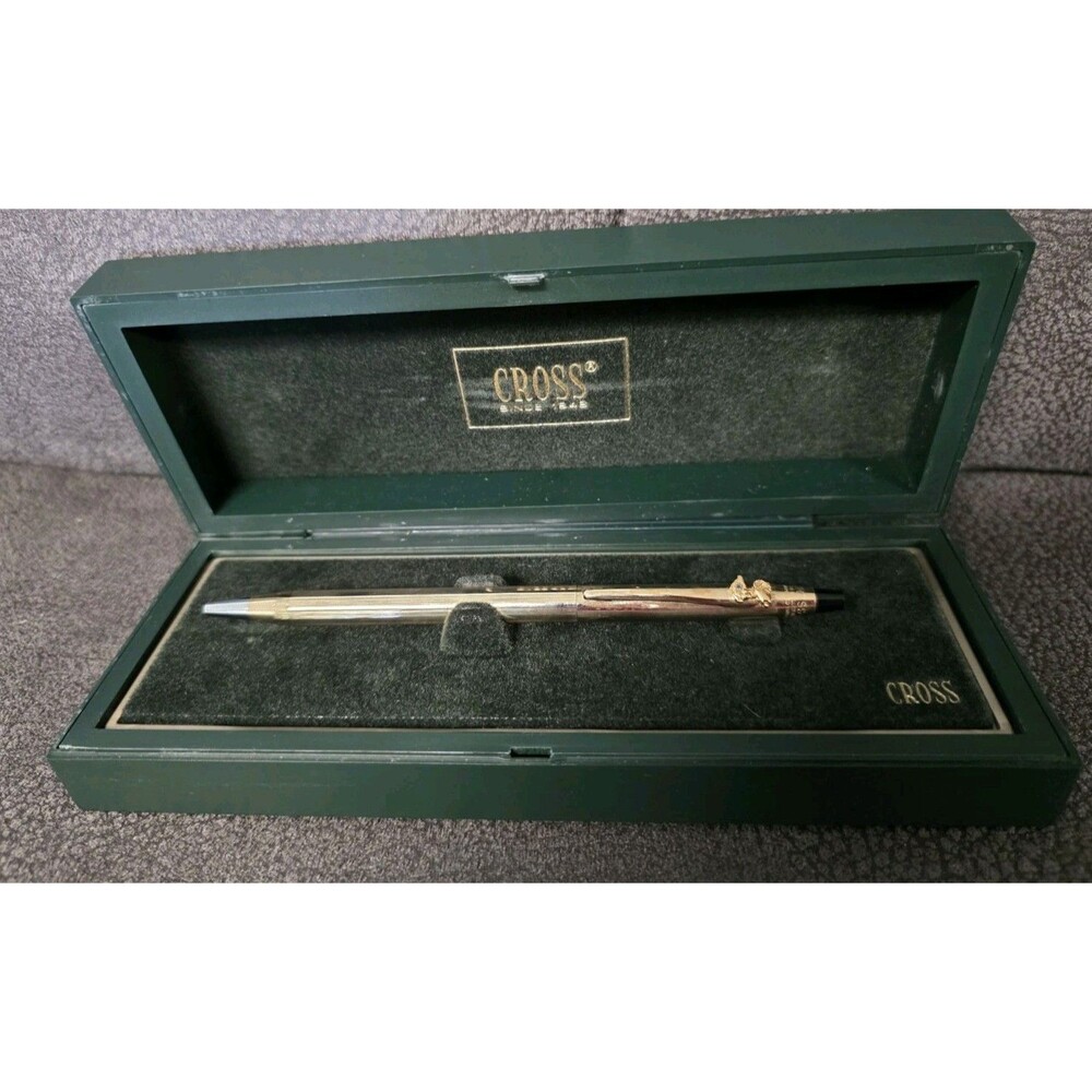Cross Snoopy Ballpoint Pen with Blue Stone in Original Box